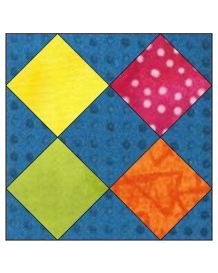 GO! Broken Sash 8" Block Pattern