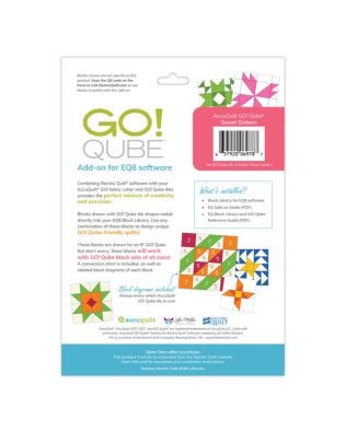 Electric Quilt Add-On for GO! Qube Sweet Sixteen