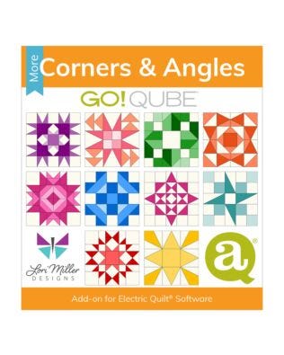 Electric Quilt Add-On for GO! Qube More Corners and Angles