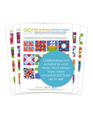 Electric Quilt Add-On for GO! Qube Mix & Match, Corners and Angles