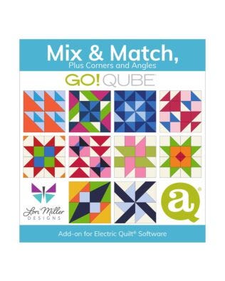 Electric Quilt Add-On for GO! Qube Mix & Match, Corners and Angles