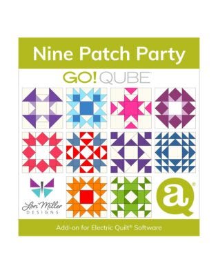 Electric Quilt Add-On for GO! Qube Nine Patch Party