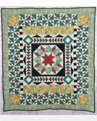 Globe Trekker Throw Quilt Pattern