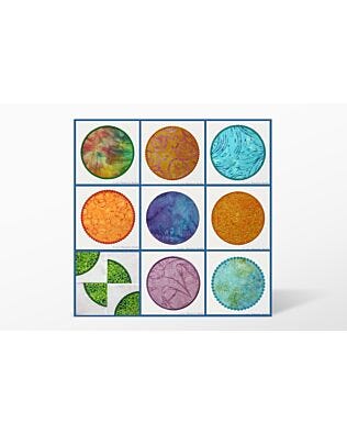 GO! 2", 3", 5" Circles Machine Embroidery Set by Marjorie Busby (BQ-CIRe)
