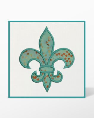 GO! Fleur De Lis Embroidery Designs by Marjorie Busby (BQ-FDLe)