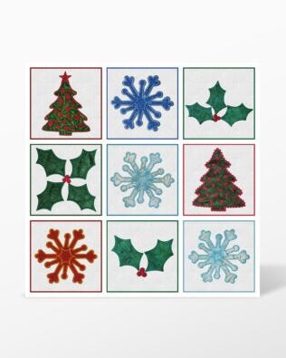All Shapes - GO! Holiday Medley Embroidery Designs by Marjorie Busby