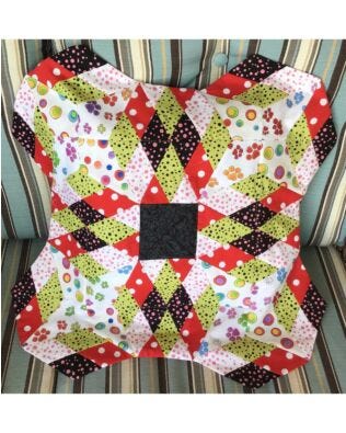 GO! Diamond Trail Pillow Pattern