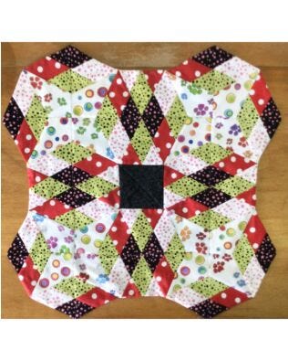 GO! Diamond Trail Pillow Pattern