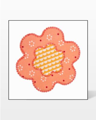 Studio Flower #11 (Jumbo) Embroidery Designs