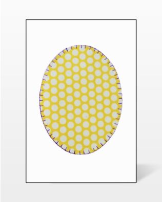 Studio Oval-3" x 4" Embroidery Designs