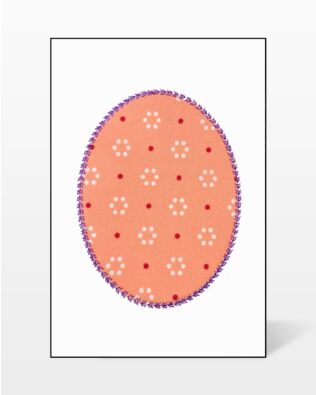 Studio Oval-3" x 4" Embroidery Designs