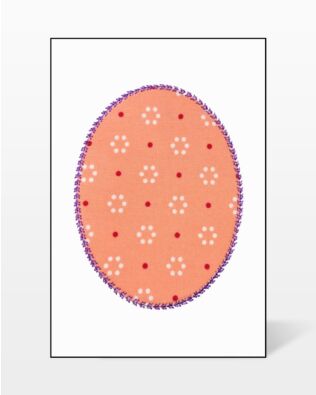 Studio Oval-7 1/2" x 10" Embroidery Designs