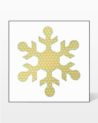 Studio Snowflake #9 (Jumbo) Embroidery Designs