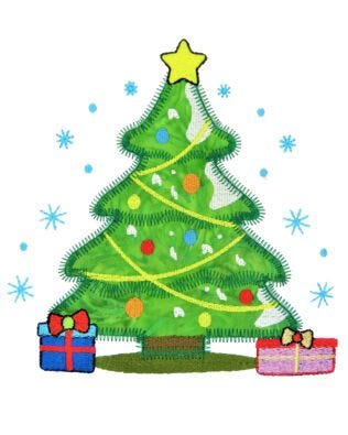 GO! Christmas Tree Embroidery by Specialty Designs
