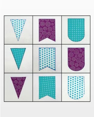 GO! Pennants Embroidery Designs