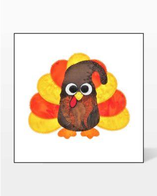 GO! Turkey Gnome Embroidery Specialty Designs