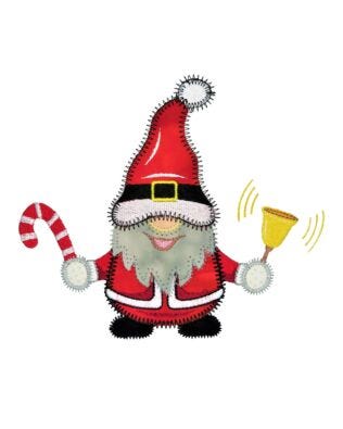GO! Happy Santa Embroidery Specialty Designs