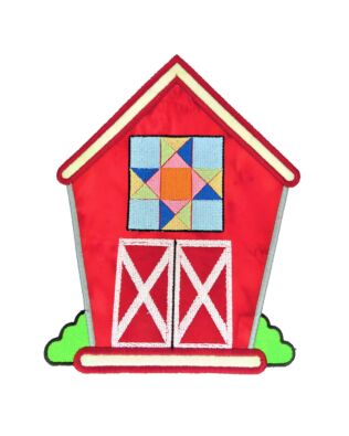 GO! Barn with Quilt Block Embroidery Specialty Designs