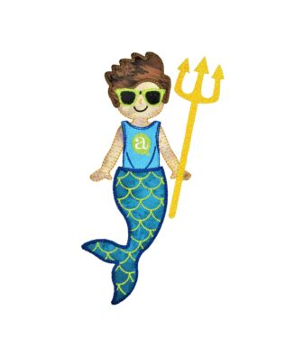 GO! Mermaid King of Quilting Embroidery Specialty Designs