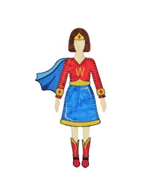 GO! Super Woman Costume by TipStitched Embroidery Specialty Designs