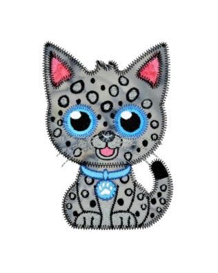 GO! Snow Leopard Embroidery Specialty Designs