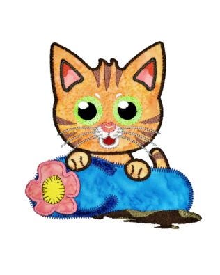 GO! Ready for the Beach Kitten Embroidery by Specialty Designs