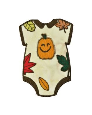 GO! Fall Onesie Embroidery by Specialty Designs