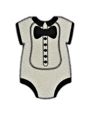 GO! Baby Tux Onesie Embroidery Specialty Designs