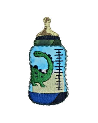 GO! Dino Baby Bottle Embroidery Specialty Designs