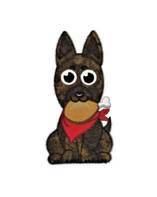 GO! I love Turkey Legs Puppy Embroidery by Specialty Designs