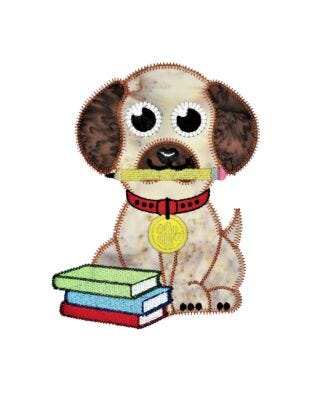 GO! Back to School Puppy Embroidery by Specialty Designs