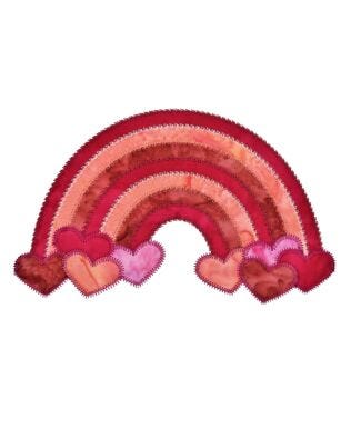 GO! Rainbow Heart Embroidery by Specialty Designs