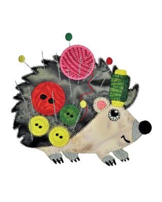 GO! Pincushion Hedgehog Embroidery by Specialty Designs