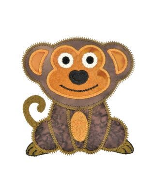 GO! Monkey Embroidery by Specialty Designs