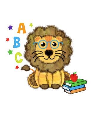 GO! Smart Lion Embroidery by Specialty Designs