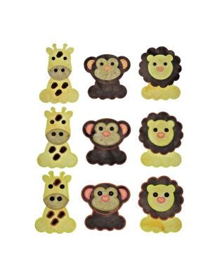 GO! Baby Zoo Animals Embroidery Designs