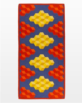 GO! English Paper Piecing-Diamond 60°-1" Finished-Fabric Die