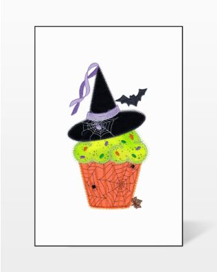 GO! Halloween Cupcakes Embroidery by V-Stitch Designs