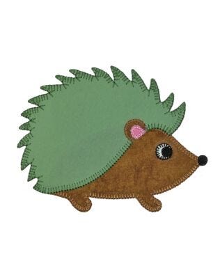 GO! Hedgehog Set Embroidery by V-Stitch Designs