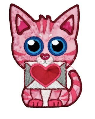 GO! Love Letter Kitten Embroidery Specialty Designs