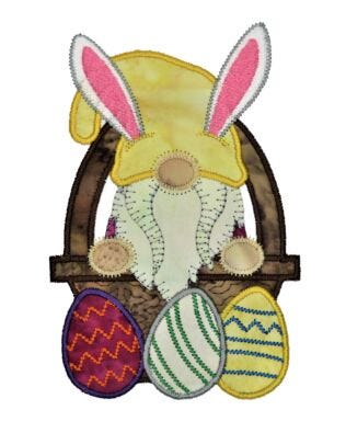 GO! Easter Bunny Gnome Embroidery Specialty Designs