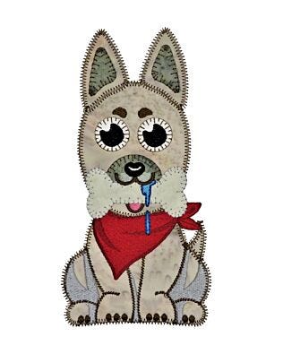GO! Bandana Collar Puppy Embroidery Specialty Designs