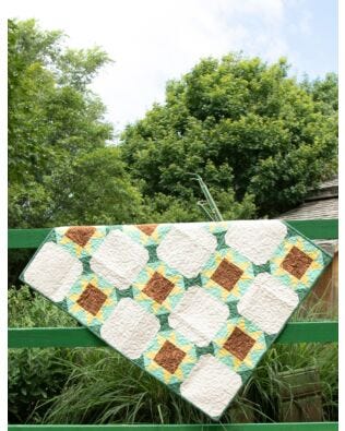 GO! Qube 9" Summer Fields Quilt Pattern