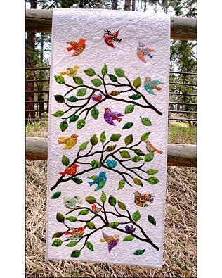 Birds of a Feather Wall Hanging Pattern