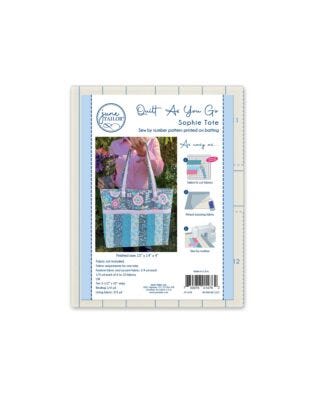 Sophie Tote Bag Quilt-As-You-Go Kit