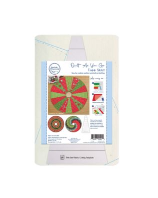 Tree Skirt Quilt-As-You-Go Kit