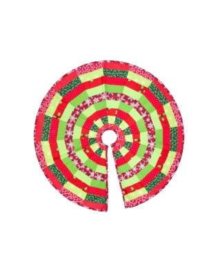 Tree Skirt Quilt-As-You-Go Kit