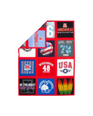 Reversible T-Shirt Quilt Kit with Sash-In-A-Dash
