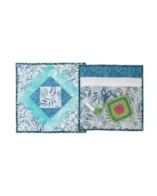 Project Bags Quilt-As-You-Go Kit with Zippity-Do-Done Zipper - White (Set of 2)