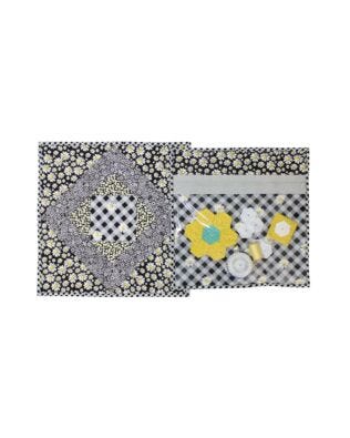 Project Bags Quilt-As-You-Go Kit with Zippity-Do-Done Zipper - Gray (Set of 2)